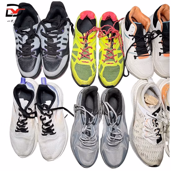 Chaussures de sport en PU pour hommes, chaussures de marque, baskets d'occasion